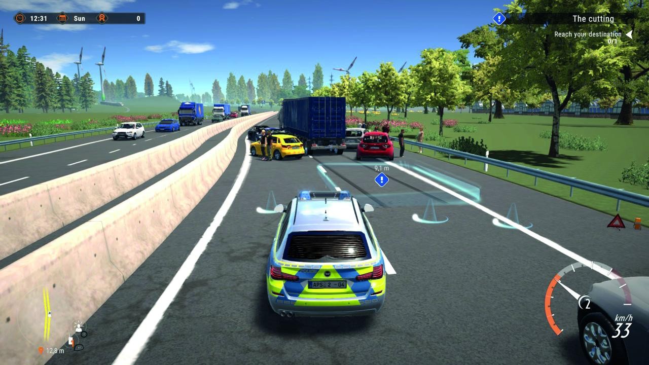 Autobahnpolizei bald auf Playstation 4 unterwegs